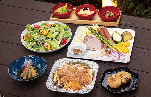 ルーフトップ ビアガーデン 料理